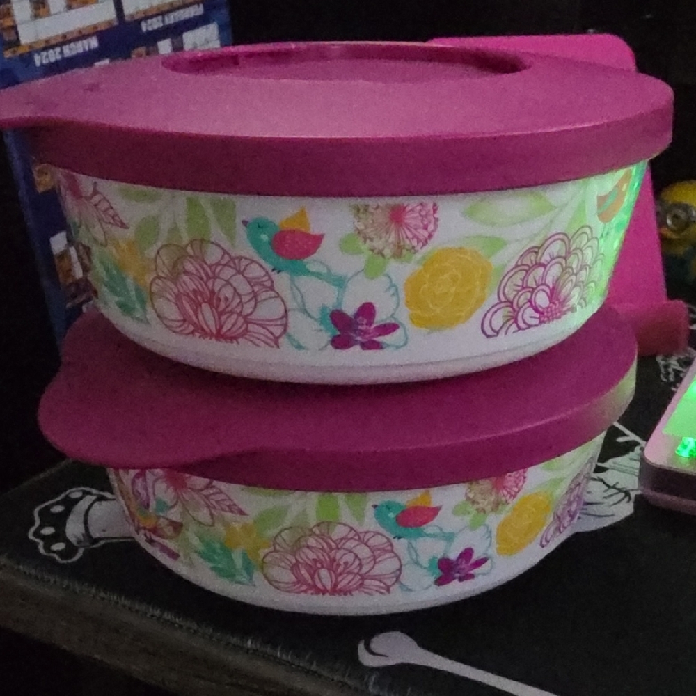 Tupperware Twist, Stack And Store Food Storage Containers